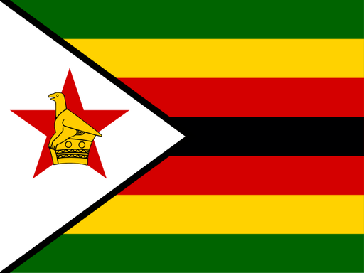 Zimbabwe flag printable PDF