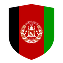 Afghanistan Flat Shield