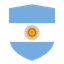 Argentina Flat Shield