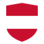 Austria Flat Shield