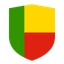 Benin Flat Shield