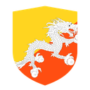 Bhutan Flat Shield
