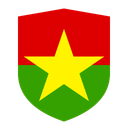 Burkina Faso Flat Shield