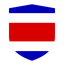 Costa Rica Flat Shield