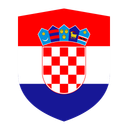 Croatia Flat Shield