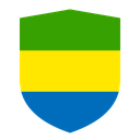 Gabon Flat Shield