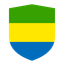 Gabon Flat Shield