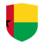 Guinea Bissau Flat Shield