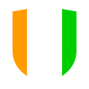 Ivory Coast Flat Shield