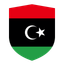 Libya Flat Shield