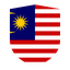 Malaysia Flat Shield