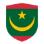 Mauritania Flat Shield