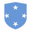 Micronesia Flat Shield