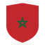 Morocco Flat Shield