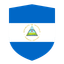Nicaragua Flat Shield