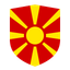 North Macedonia Flat Shield