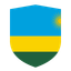 Rwanda Flat Shield