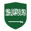 Saudi Arabia Flat Shield
