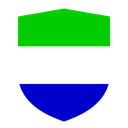 Sierra Leone Flat Shield