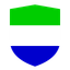 Sierra Leone Flat Shield