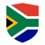 South Africa Flat Shield