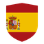 Spain Flat Shield