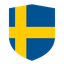 Sweden Flat Shield