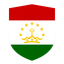 Tajikistan Flat Shield