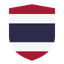 Thailand Flat Shield