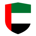 United Arab Emirates Flat Shield