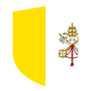 Vatican City Flat Shield