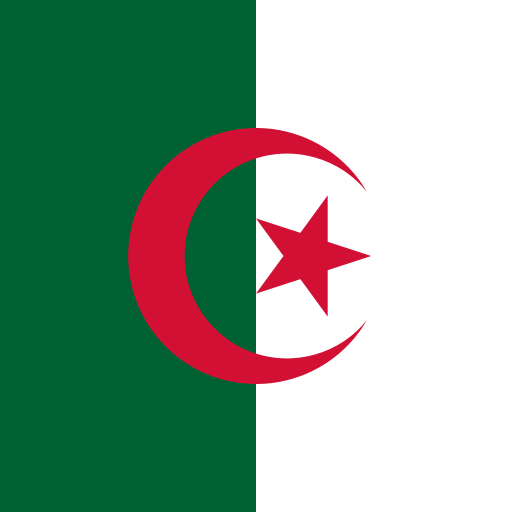 Algeria Flat Square