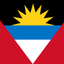Antigua And Barbuda Flat Square