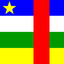 Central African Republic Flat Square