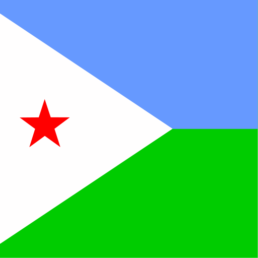 Djibouti Flat Square