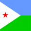 Djibouti Flat Square