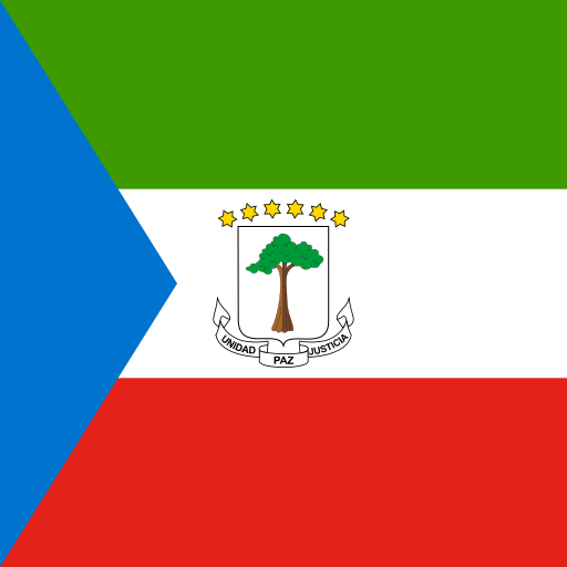Equatorial Guinea Flat Square
