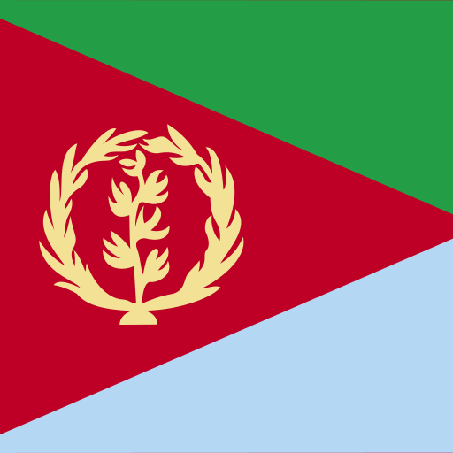 Eritrea Flat Square