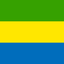 Gabon Flat Square