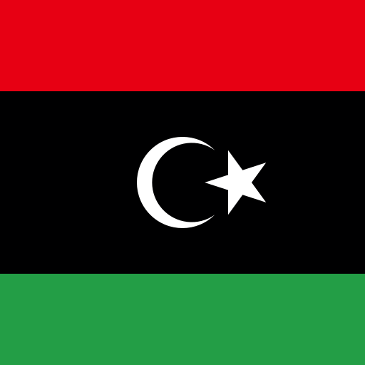 Libya Flat Square