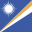 Marshall Islands Flat Square