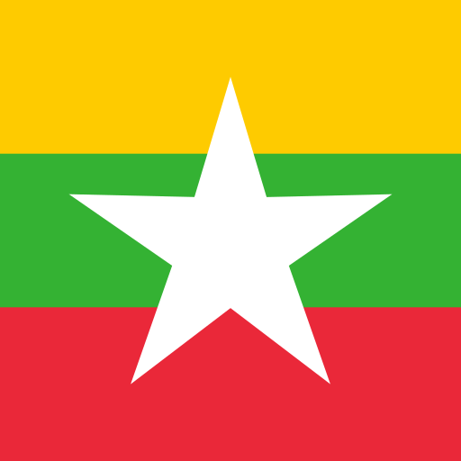 Myanmar Flat Square