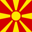 North Macedonia Flat Square