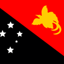 Papua New Guinea Flat Square