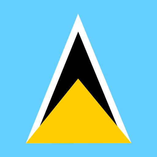 Saint Lucia Flat Square