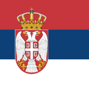 Serbia Flat Square