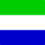 Sierra Leone Flat Square