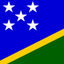 Solomon Islands Flat Square