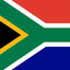 South Africa Flat Square