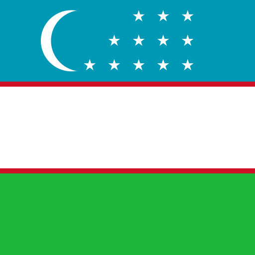 Uzbekistan Flat Square